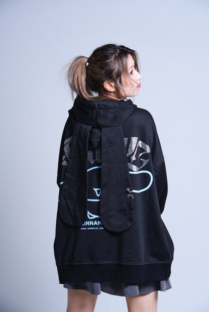 シナモン×PSYNYXXコラボZIPパーカー サブカル 地雷 天使界隈 サンリオ