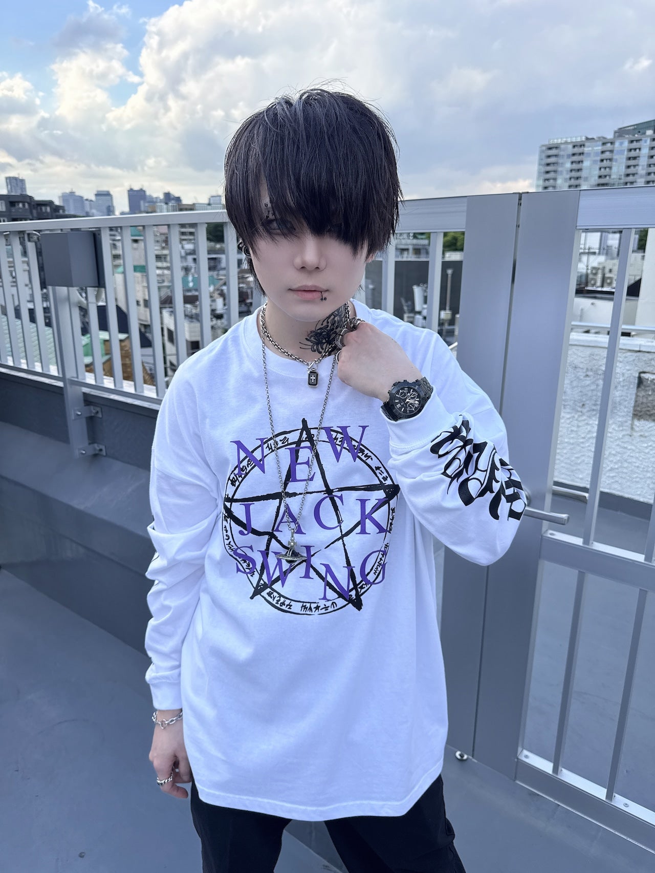 PSYNYXX マジックサークルロンT サブカル サブジラ 地雷 ストリート