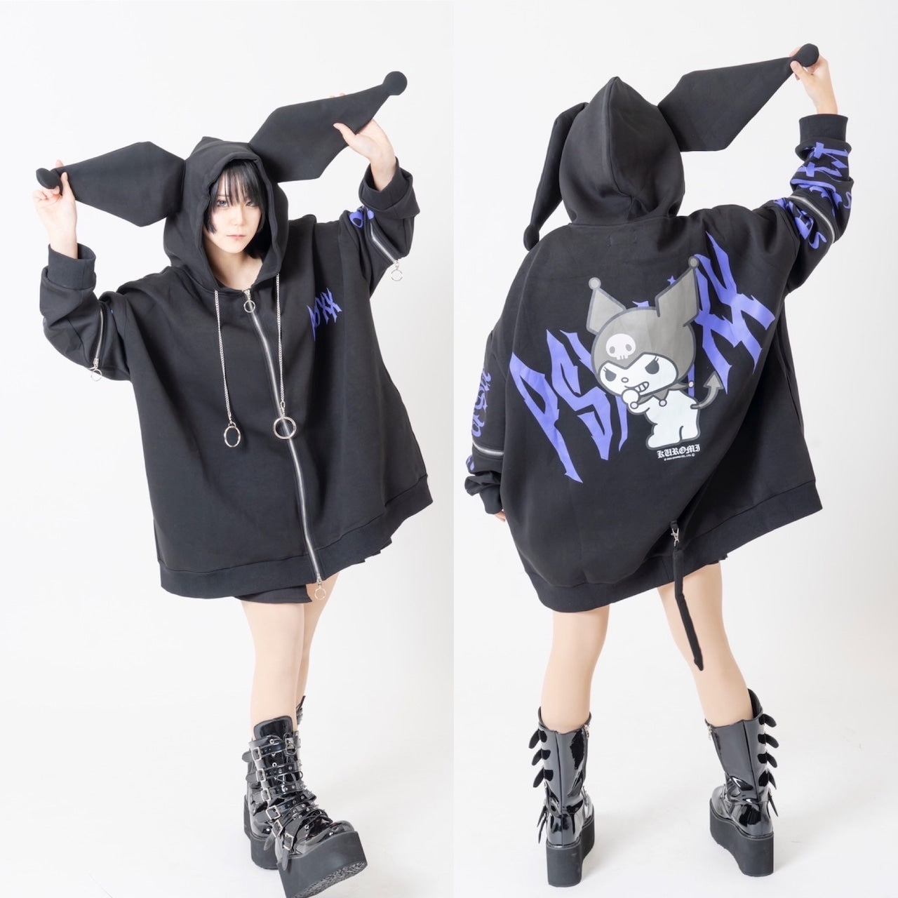 ユニセックスサブカル系PSYNYXX グランジストリートラグジュアリー